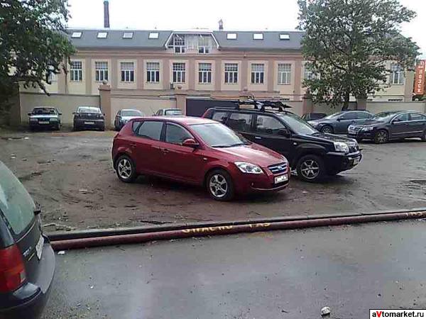 как подтянуть ручник на kia ceed 2008