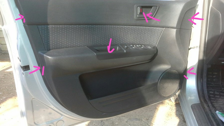 Шумоизоляция салона + снятие и установка обшивок дверей - Hyundai Getz, 1,4 л, 2