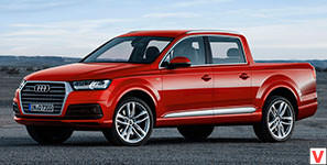 Рендер-версия пикапа Audi Q7