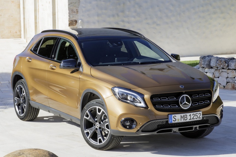 Mercedes-Benz GLA-Class 2013, 2014, 2015, 2016, 2017, джип/suv 5 дв., 1 поколени