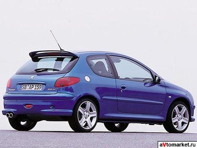 Harakteristiki Peugeot 206 Rc Pezho 206 3dv Hetchbek 177 L S 5mkpp 2002 2006