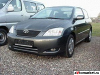 Технические характеристики автомобиля тойота королла