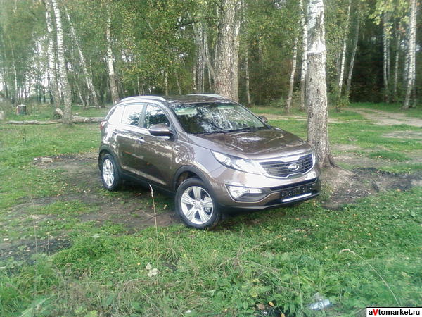 Первые ощущения от нового Sportage SL.