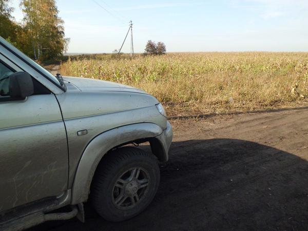 Мичуринск и УАЗик.
