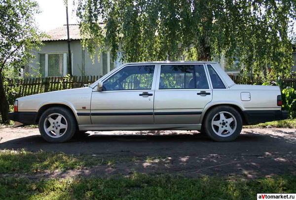 Мой первый автомобиль - Вольво 740.