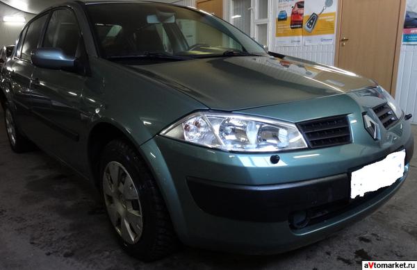 Megane2 sedan – автомобиль для дороги.
