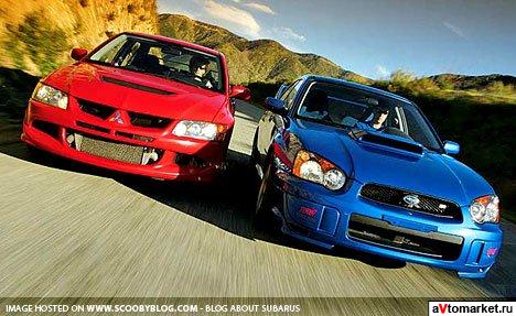 IMPREZA VS EVO ! ! !