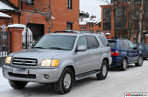 Toyota Sequoia - настоящий джип