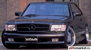Mercedes-Benz 560 SEC coupe, выпущенный в 1991 году - это последний Мерседес, собранный вручную, настоящий классический немецкий «маскл кар».