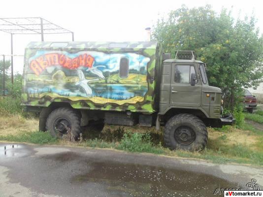 Баня на базе Газ 66.