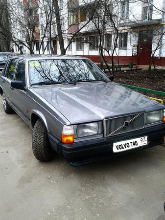Volvo 740 - первое авто.