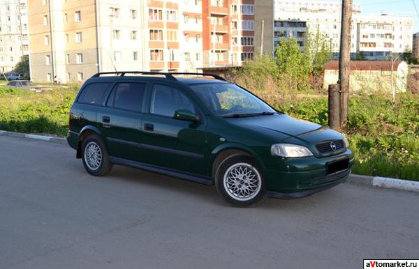 Впечатление от владения Opel Astra Stationwagon 1.6i-16V (2000 г.в.) 
