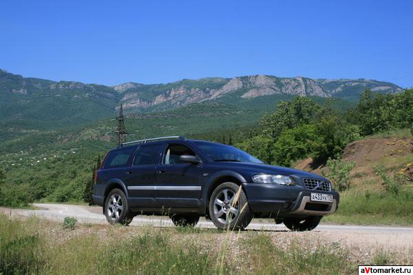 XC70 на ручке.