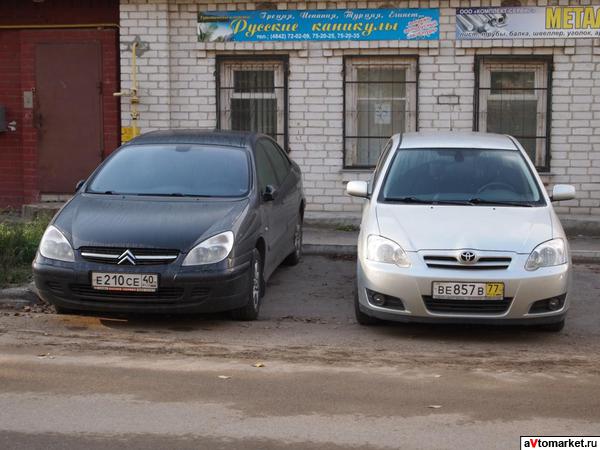 Тойота Королла Е12 2006 г. против Ситроен С5 2003 г. Дороже и моложе не значит лучше!