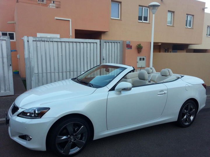 Lexus IS250C cabrio Первые впечатления