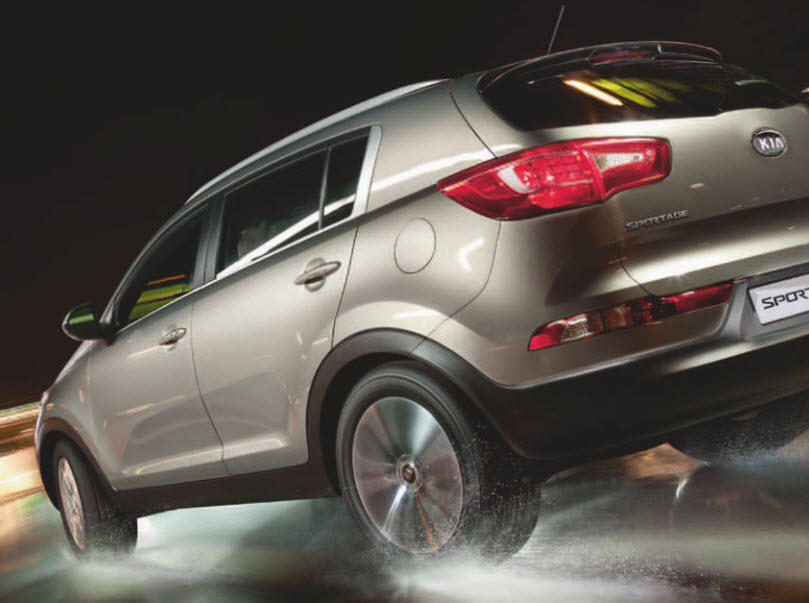 с KIA Sportage на Changan . 