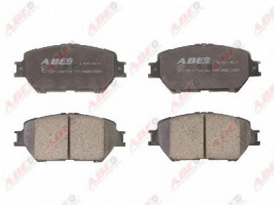 ABE c12104abe -  Комплект тормозных колодок, дисковый тормоз