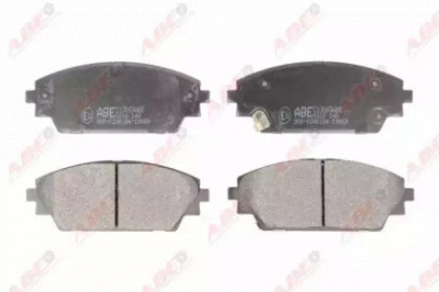ABE c13069abe -  Колодки тормозные дисковые передние, комплект
