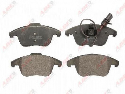 ABE c1a043abe -  Комплект тормозных колодок, дисковый тормоз