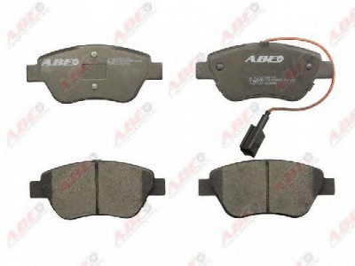 ABE c1c060abe -  Комплект тормозных колодок, дисковый тормоз
