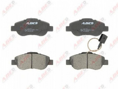 ABE c1f048abe -  Комплект тормозных колодок, дисковый тормоз