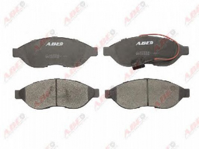 ABE c1f057abe -  Комплект тормозных колодок, дисковый тормоз