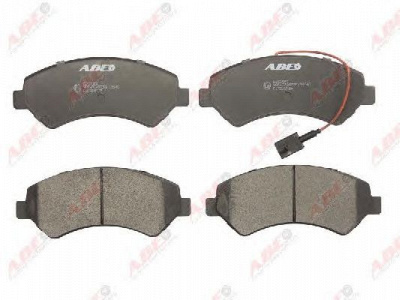 ABE c1f058abe -  Комплект тормозных колодок, дисковый тормоз