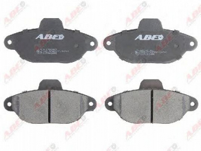 ABE c1f062abe -  Комплект тормозных колодок, дисковый тормоз