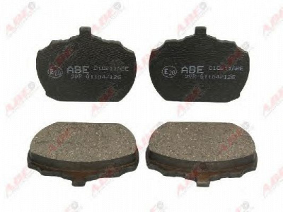 ABE c1g011abe -  Комплект тормозных колодок, дисковый тормоз