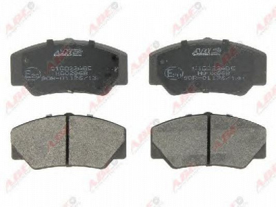 ABE c1g022abe -  Комплект тормозных колодок, дисковый тормоз