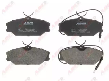 ABE c1r006abe -  Комплект тормозных колодок, дисковый тормоз