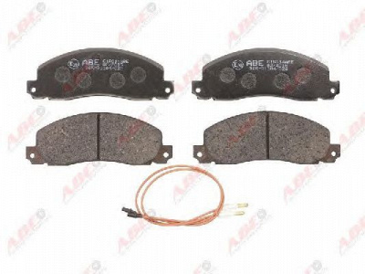 ABE c1r014abe -  Комплект тормозных колодок, дисковый тормоз