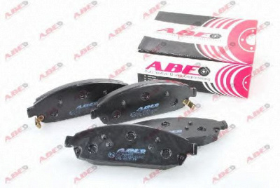 ABE c1y026abe -  Комплект тормозных колодок, дисковый тормоз
