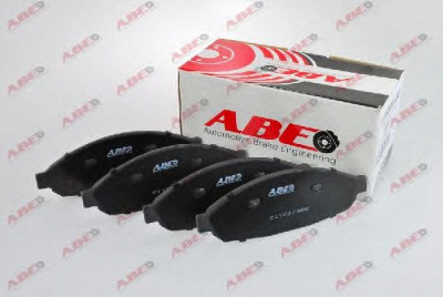 ABE c1y027abe -  Комплект тормозных колодок, дисковый тормоз