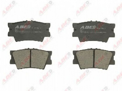 ABE c22034abe -  Комплект тормозных колодок, дисковый тормоз