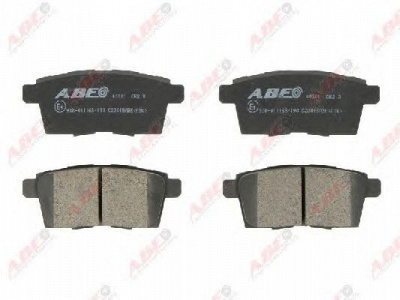 ABE c23015abe -  Комплект тормозных колодок, дисковый тормоз
