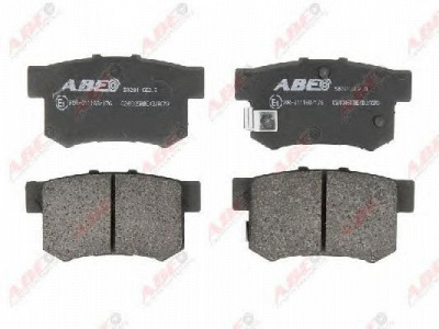 ABE c24005abe -  Комплект тормозных колодок, дисковый тормоз