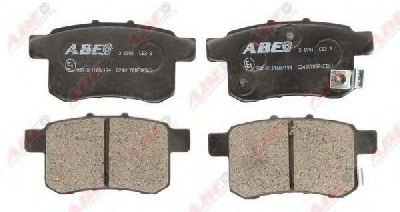 ABE c24017abe -  Комплект тормозных колодок, дисковый тормоз