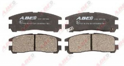ABE c25003abe -  Комплект тормозных колодок, дисковый тормоз