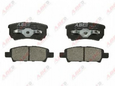 ABE c25012abe -  Комплект тормозных колодок, дисковый тормоз