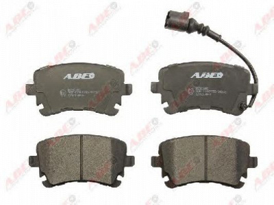 ABE c2a004abe -  Комплект тормозных колодок, дисковый тормоз