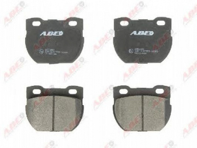 ABE c2i004abe -  Комплект тормозных колодок, дисковый тормоз