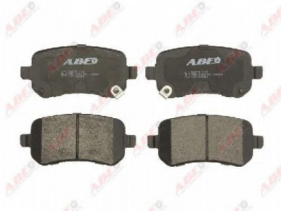ABE c2y024abe -  Комплект тормозных колодок, дисковый тормоз