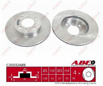 ABE c35032abe -  Тормозной диск