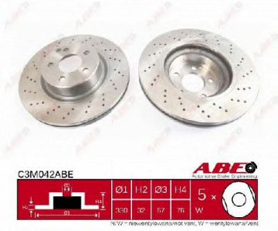 ABE c3m042abe -  Тормозной диск