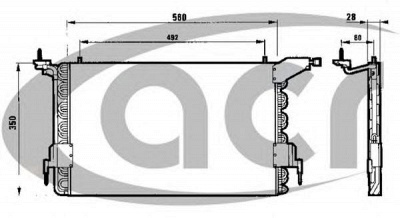 ACR 300005 -  Конденсатор, кондиционер