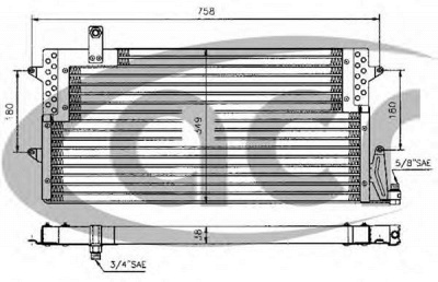 ACR 300048 -  Конденсатор, кондиционер