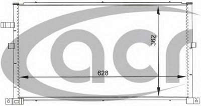 ACR 300051 -  Конденсатор, кондиционер