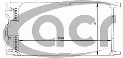 ACR 300061 -  Конденсатор, кондиционер