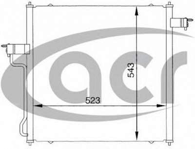 ACR 300069 -  Конденсатор, кондиционер